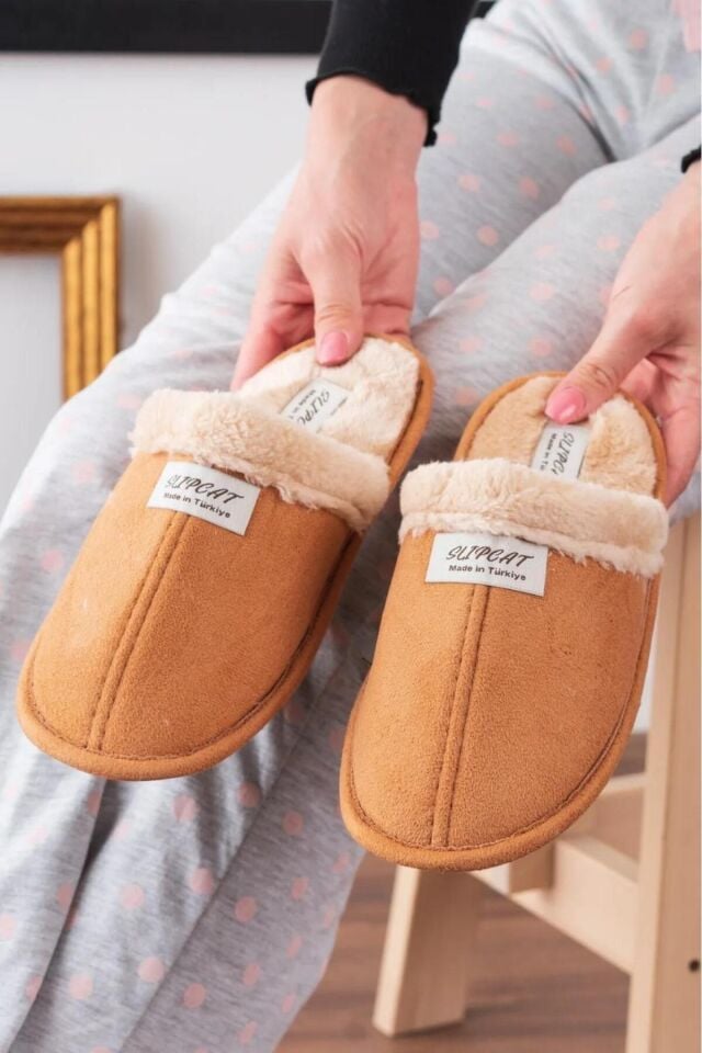 2' Li Paket Önü Kapalı Terlik Ev Terliği Çeyiz Bohça Seti İKİLİ SLİPCAT TERLİK - 39