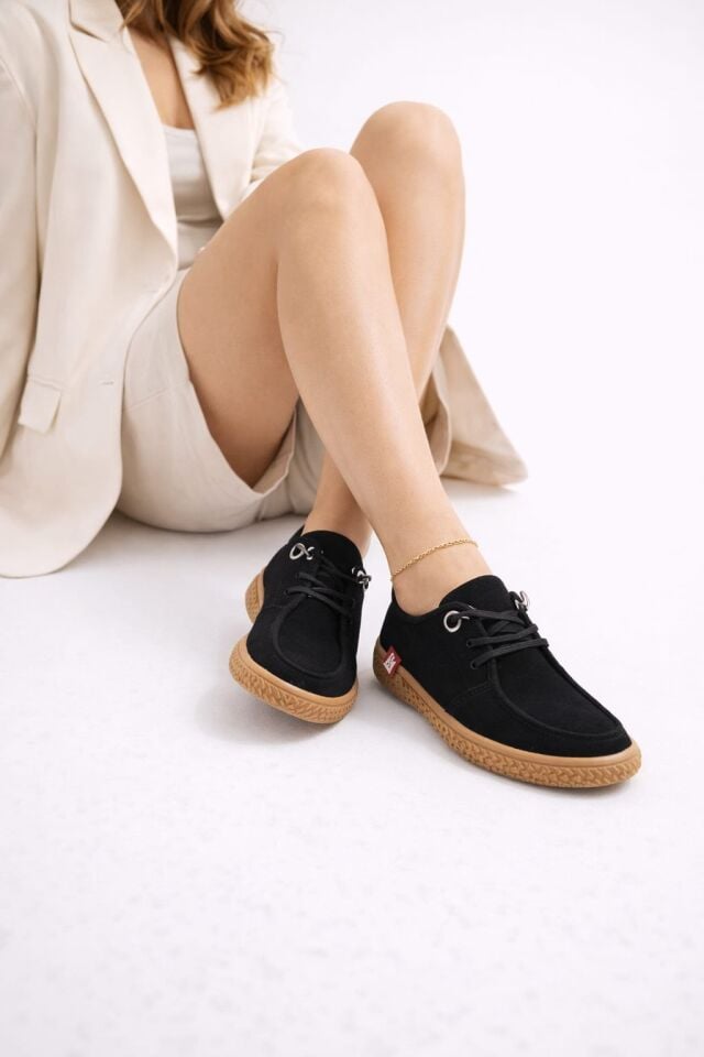 Kadın Süet Bağcıklı Casual Günlük Ayakkabı –Ortopedik & Termo Hafif Rahat Taban Kadın Süet Bağcıklı Casual Günlük Ayakkabı –Ortopedik & Termo Hafif Rahat Taban