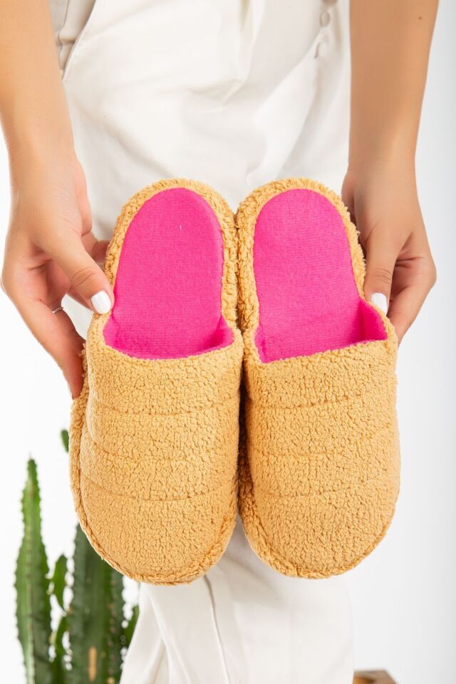 2' Li Paket Önü Kapalı Terlik Ev Terliği Çeyiz Bohça Seti İKİLİ ARİZONA - 39