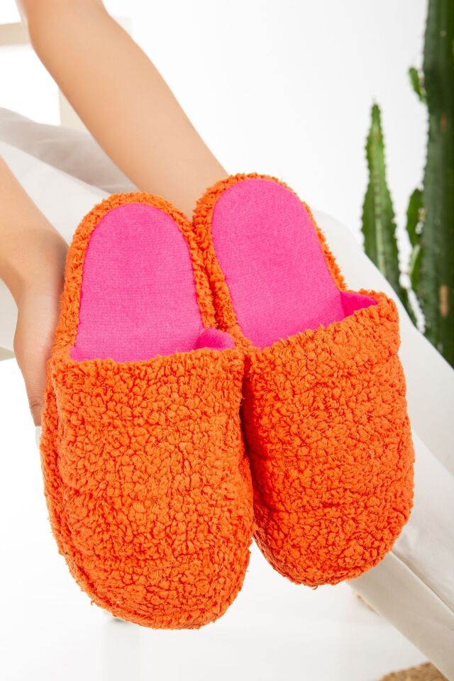 2' Li Paket Önü Kapalı Terlik Ev Terliği Çeyiz Bohça Seti İKİLİ ARİZONA - 39