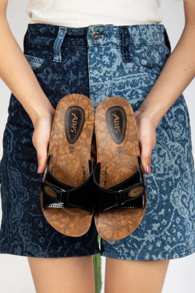 3'lü Kadın Kaymaz Sokak Plaj Banyo Yazlık Gündelik Terlik ÜÇLÜ FLX CIRTLI - 36