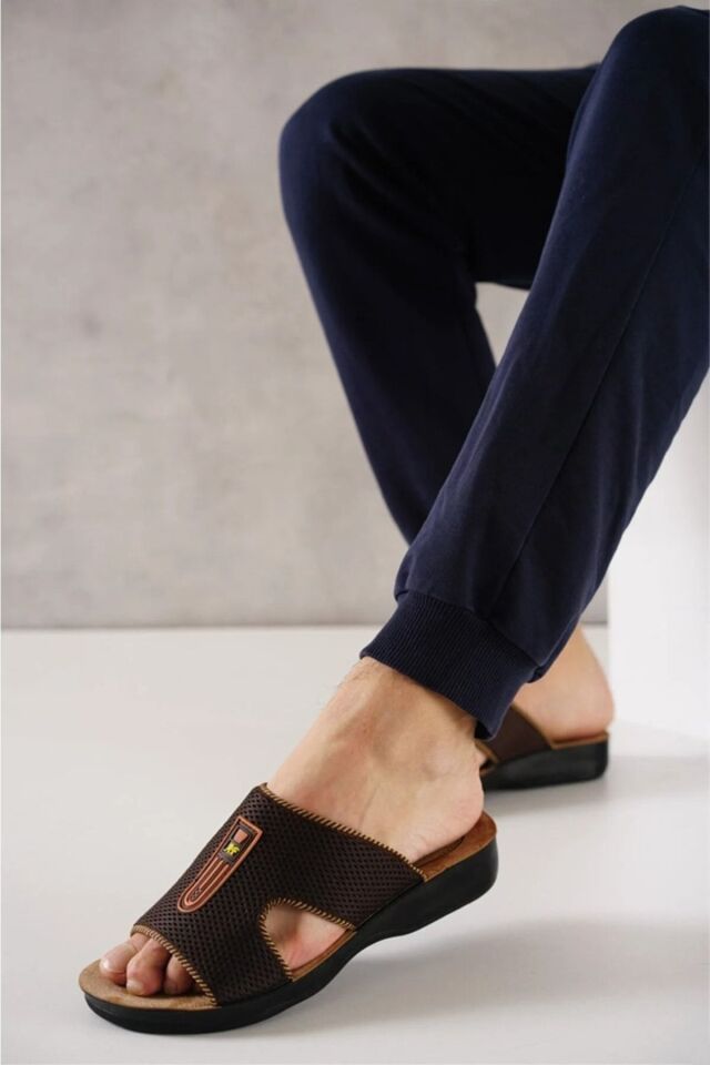 Erkek Yazlık Sokak Terliği-ev Terliği Fileli