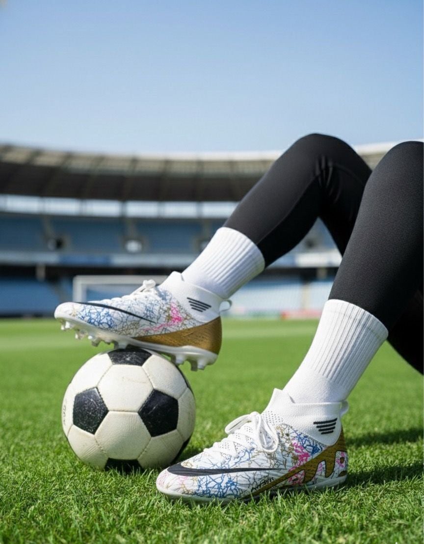 Çoraplı Krampon Çim Ve Halı Saha Futbol Ayakkabısı