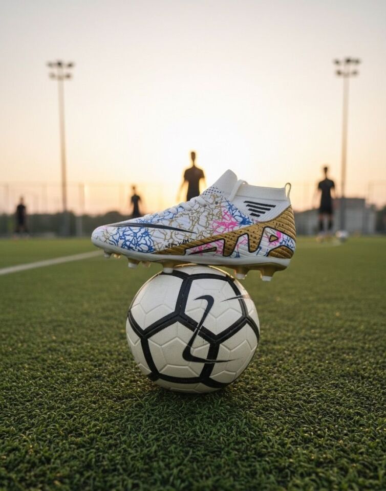 Çoraplı Krampon Çim Ve Halı Saha Futbol Ayakkabısı