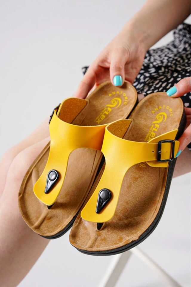 3'lü Kadın Kaymaz Sokak Plaj Banyo Yazlık Gündelik Terlik ÜÇLÜ APRM-01 - 40