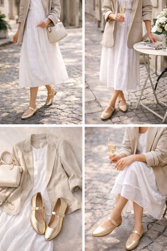 STL-108 Tokalı Babet Günlük Kadın Ayakkabı Ev Babeti ALTIN - 40