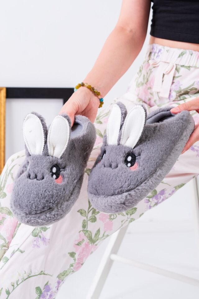 Pofuduk Hayvan Figürlü Panduf Kadın Ev Terliği Bohça Terliği Misafir Terliği Pofuduk Hayvan Figürlü Panduf Kadın Ev Terliği Bohça Terliği Misafir Terliği