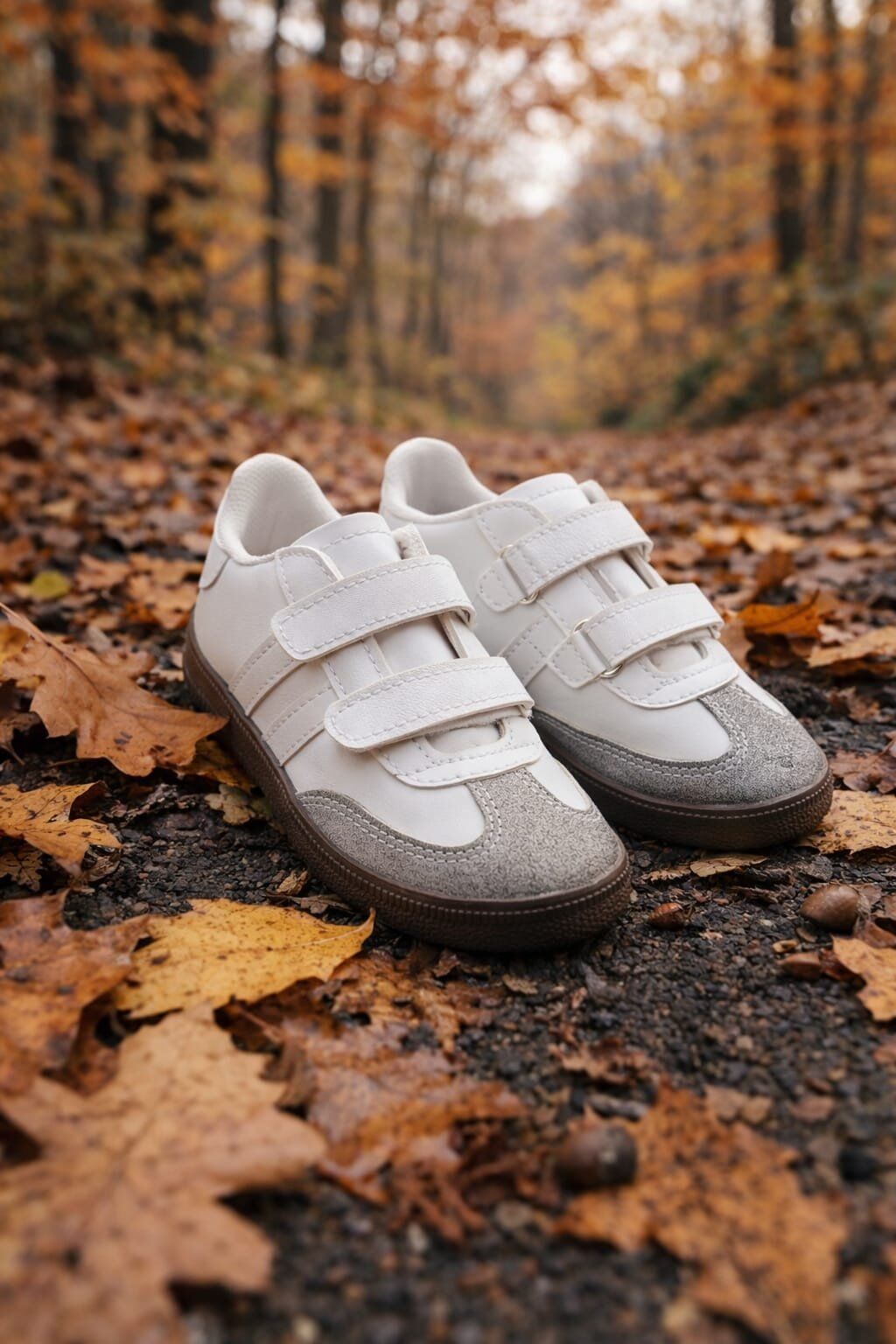 Kids Unisex Çocuk Spor Ayakkabı Sneakers BEYAZA - BEYAZ - 32