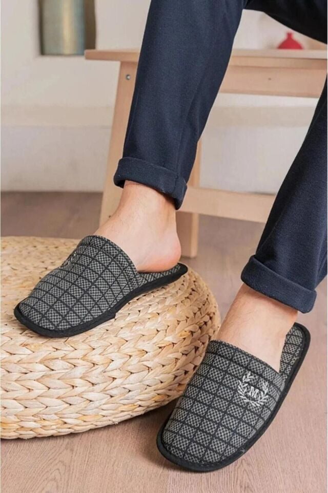 5'li Önü Kapalı Terlik Peluş Yıkanabilir Kışlık Ev Terliği Misafir Çeyiz Bohça Terliği