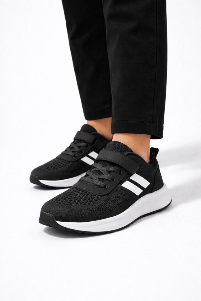 Çocuk Nefes Alabilir Fileli Cırt Bantlı Bağcıklı Hafif Taban Günlük Rahat Çocuk Spor Ayakkabı Snekaker Çocuk Nefes Alabilir Fileli Cırt Bantlı Bağcıklı Hafif Taban Günlük Rahat Çocuk Spor Ayakkabı Snekaker