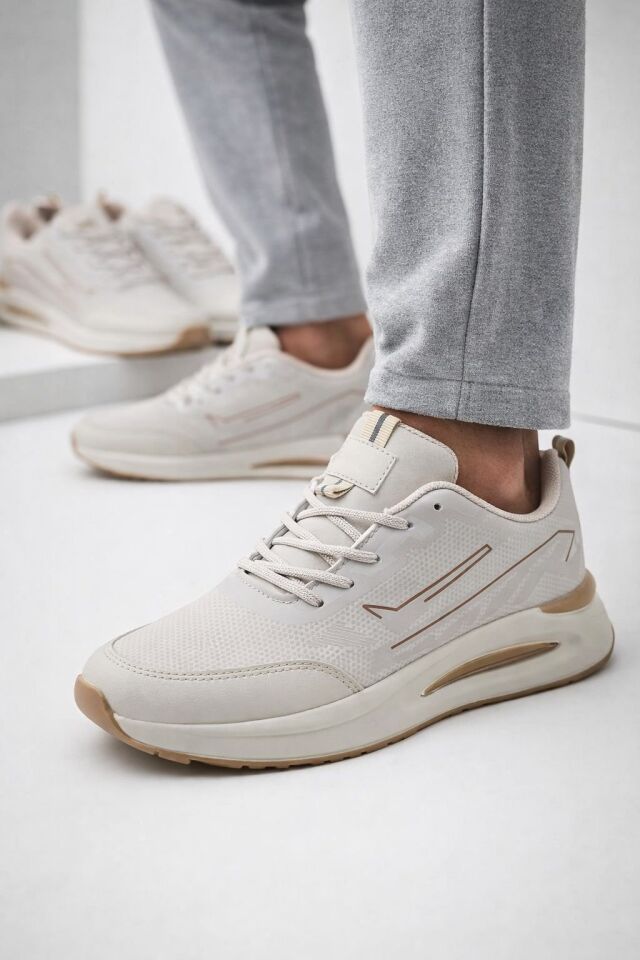 Erkek Sneaker Modern Tasarım Hafif Air Taban Günlük Rahat Yumuşak Yürüyüş Spor Ayakkabı