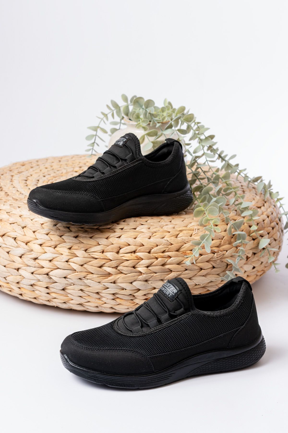 Unisex Aqua Ayakkabı Günlük Ayakkabı Ortapedik Taban Günlük Ayakkabı Sneakars SİYAH 1734 - 45