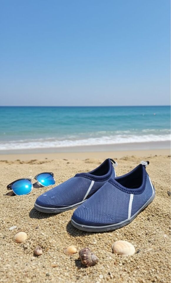 Kalın Tabanlı Çok Amaçlı Deniz Ayakkabısı Havuz Plaj Bahçe Ev Patiği