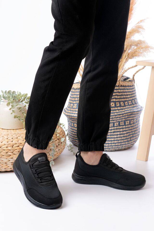 Unisex Aqua Ayakkabı Günlük Ayakkabı Ortapedik Taban Günlük Ayakkabı Sneakars SİYAH 1734 - 42