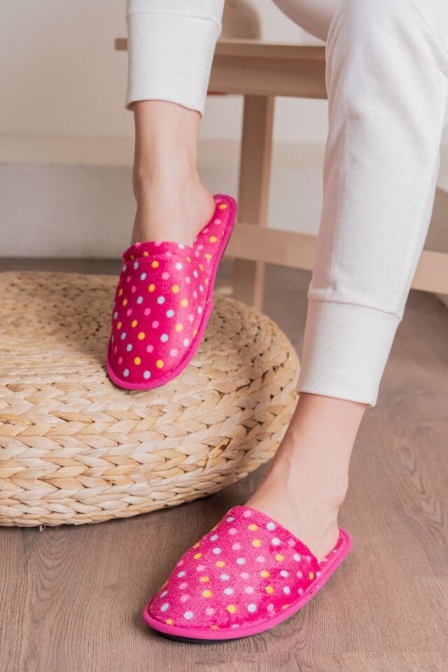 3’lü Kadın Ev Terliği Misafir Terliği Bohça Terliği TÜRLÜ - 39