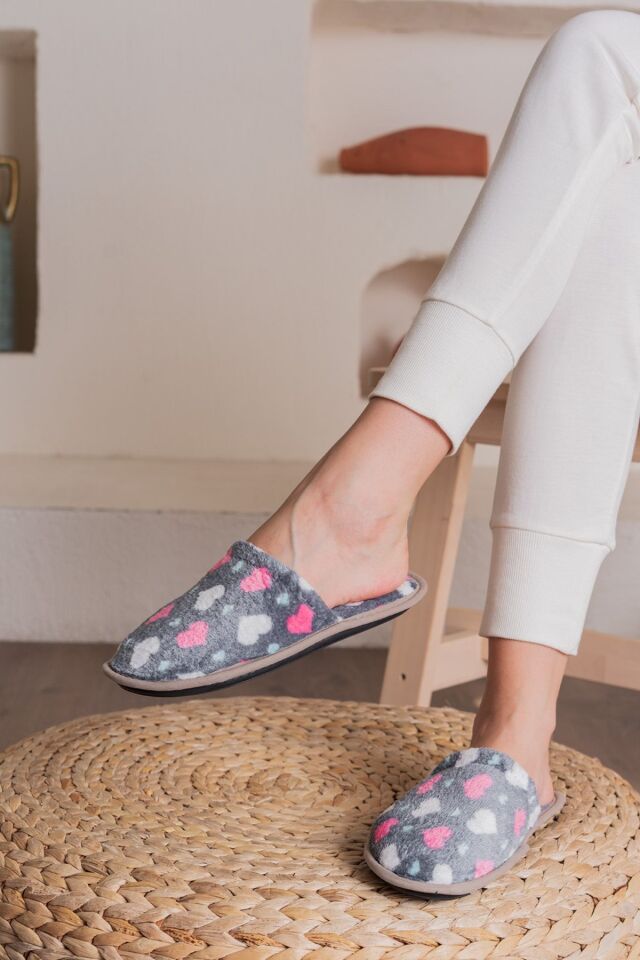 3’lü Kadın Ev Terliği Misafir Terliği Bohça Terliği TÜRLÜ - 39