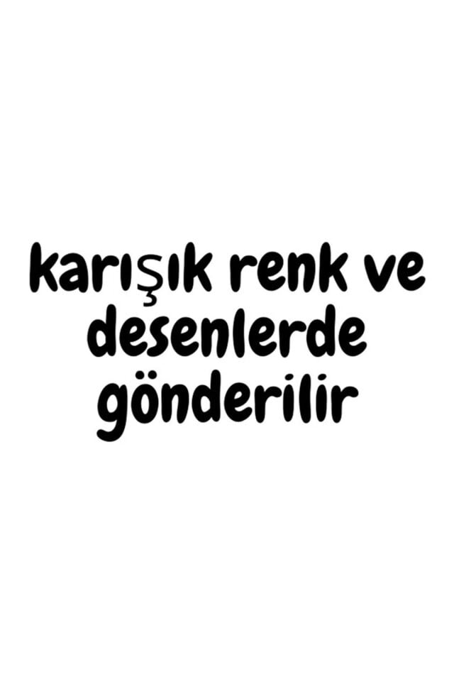 3’lü Kadın Ev Terliği Misafir Terliği Bohça Terliği RENKLİ - 39