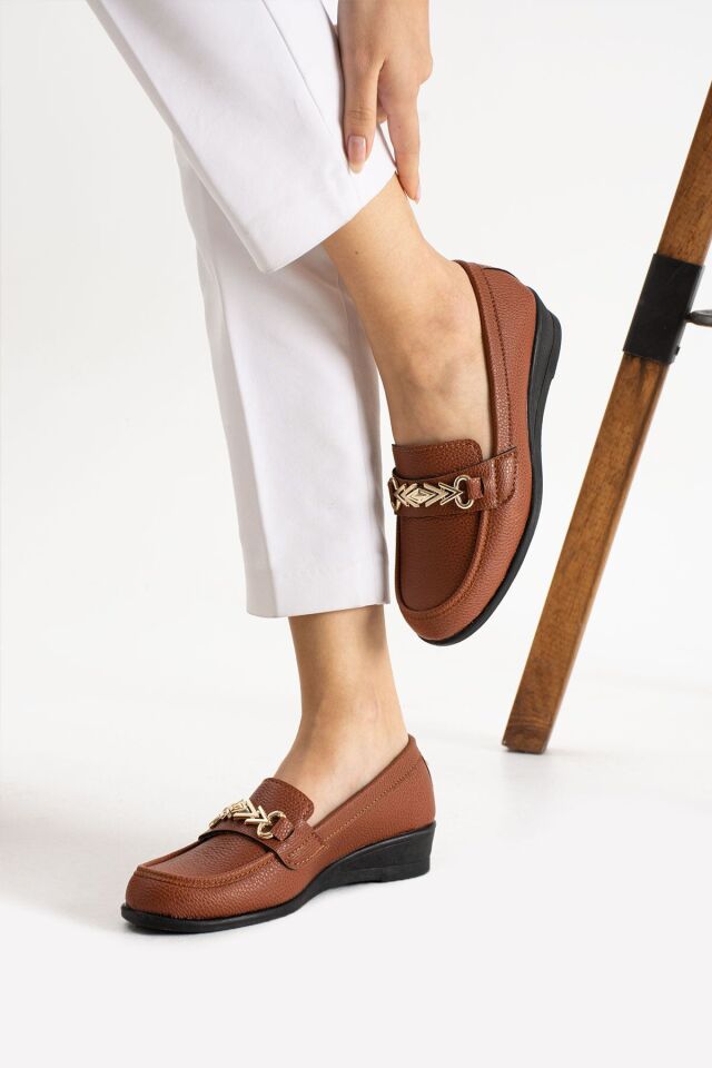 Zincir Ortopedik Taban Kadın Babet Anne Ayakkabısı Anneler Gününe Özel TABA - 39