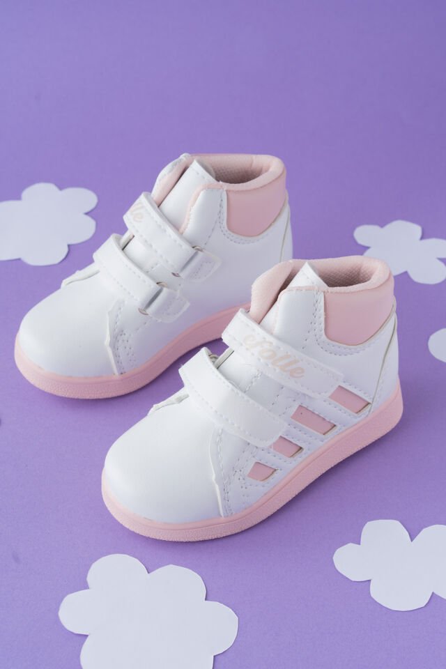Kids Unisex Çocuk Bot / Bootie BEYAZ-PUDRA - 28