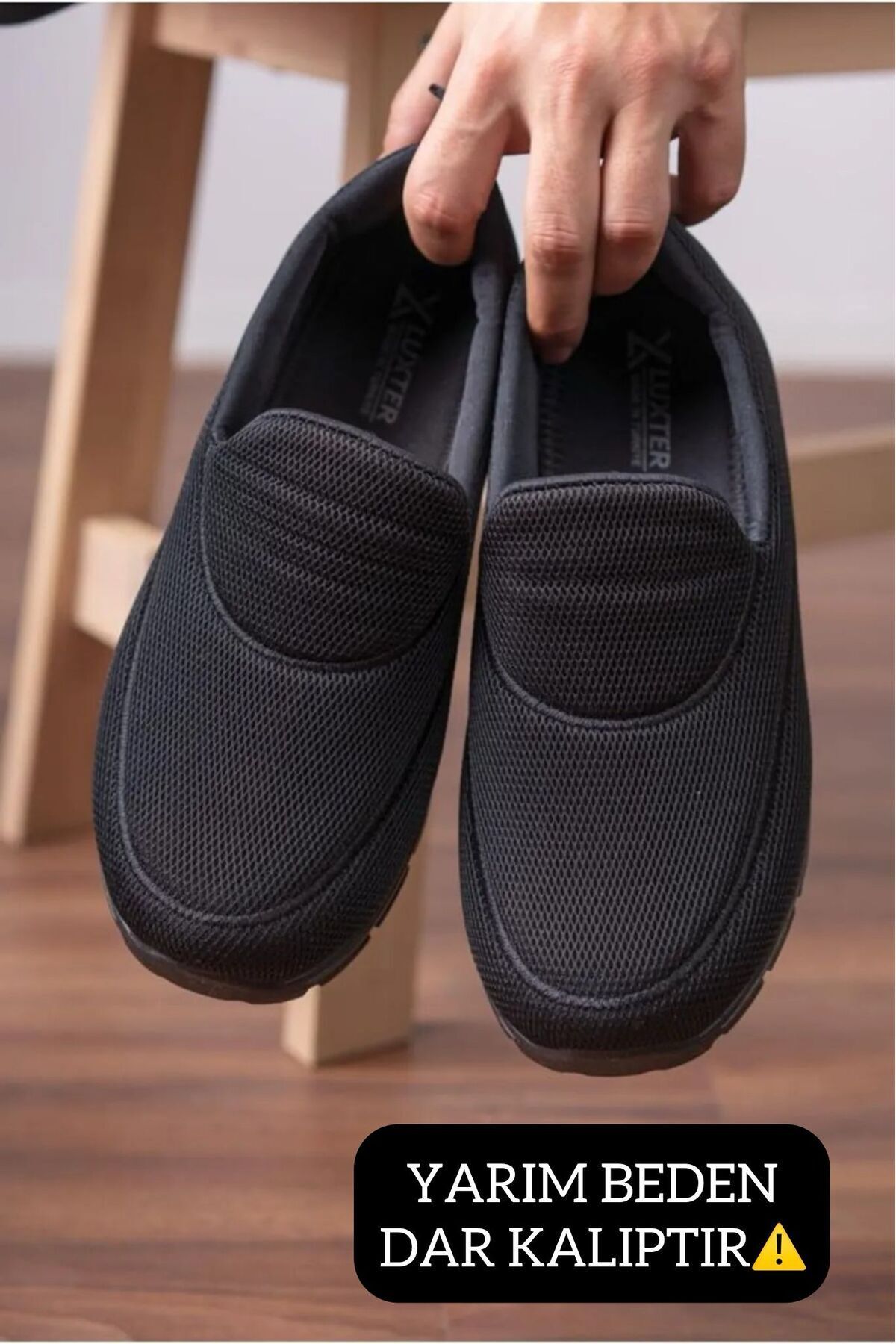 Unisex Aqua Ayakkabı Günlük Ayakkabı Ortapedik Taban Günlük Ayakkabı Sneakars SİYAH - 44