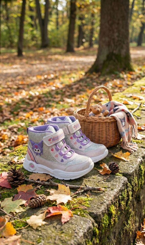 Kışlık Cırt Cırtlı Anatomik Taban Çocuk Rahat Bot Günlük Rahat Hafif Esnek Çocuk Bot