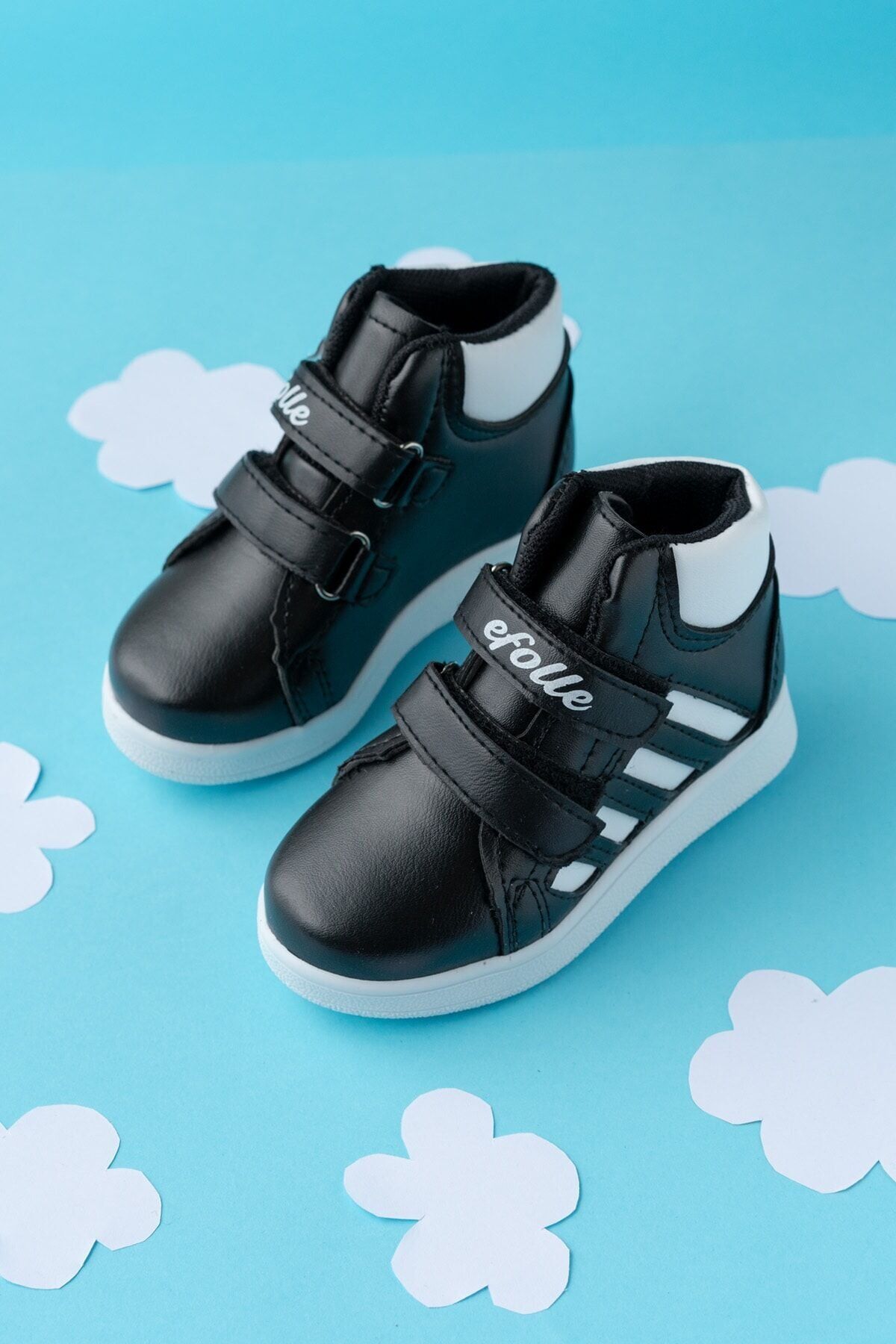 Kids Unisex Çocuk Bot / Bootie SİYAH-BEYAZ - 26