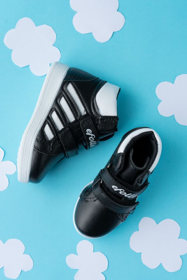 Kids Unisex Çocuk Bot / Bootie SİYAH-BEYAZ - 31