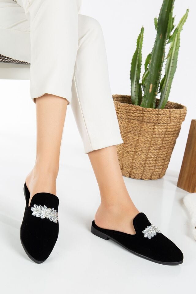 Kadın Ev Terliği Kadın Terlik Çeyiz Terliği Kışlık Terlik Misafir Terliği YAPRAK - 38