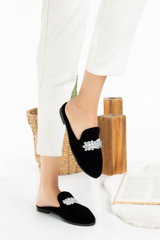 Kadın Ev Terliği Kadın Terlik Çeyiz Terliği Kışlık Terlik Misafir Terliği YAPRAK - 38