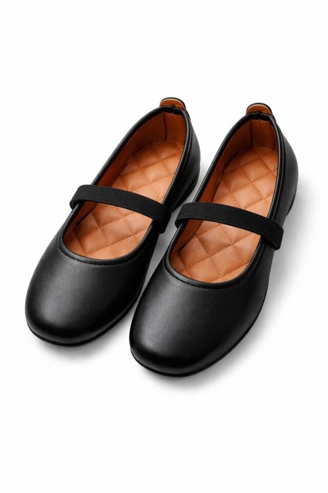 Lastikli Babet Hafif Rahat Taban Ortopedik Kadın Anne Ayakkabısı Iş Ofis Günlük