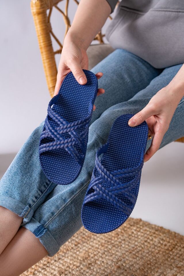 Kaymaz Tabanlı Airblow Banyo Balkon Plaj Sokak Terlik