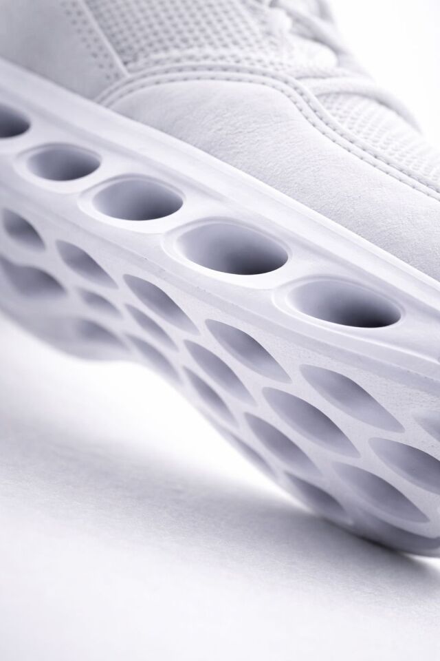 Erkek Beyaz Street Style Sneaker Hafif Esnek Taban Günlük Kullanım Spor Yürüyüş Ayakkabısı