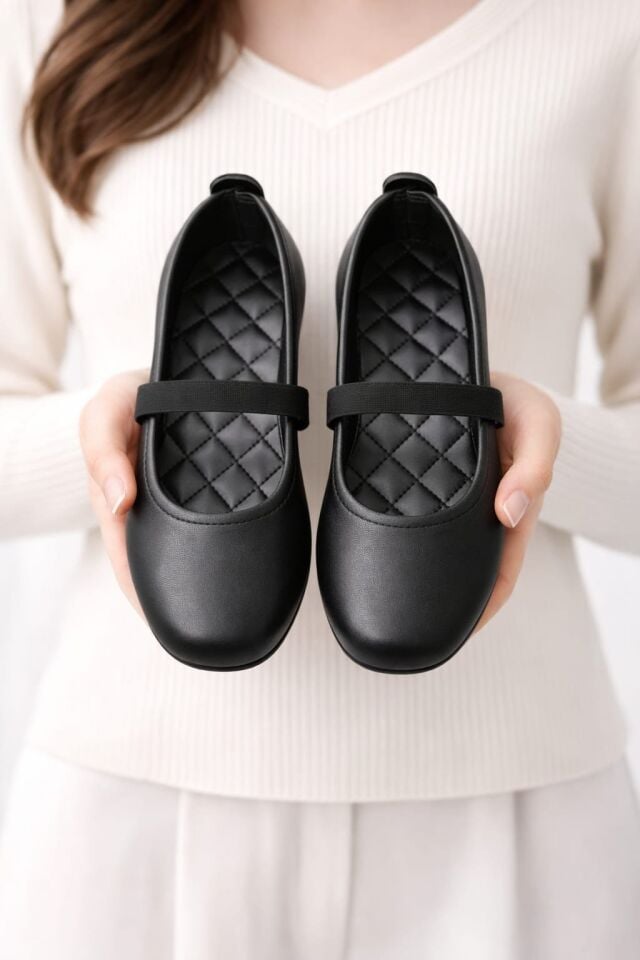 Lastikli Babet Hafif Rahat Taban Ortopedik Kadın Anne Ayakkabısı Iş Ofis Günlük Lastikli Babet Hafif Rahat Taban Ortopedik Kadın Anne Ayakkabısı Iş Ofis Günlük