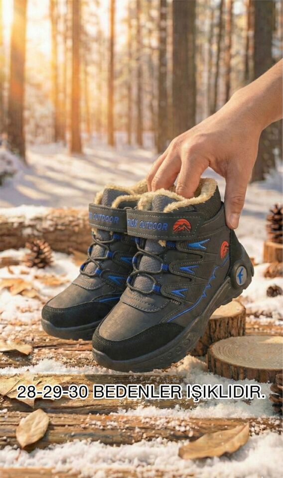 Kışlık Cırt Cırtlı Anatomik Taban Çocuk Rahat Bot Günlük Rahat Hafif Esnek Çocuk Bot Kışlık Cırt Cırtlı Anatomik Taban Çocuk Rahat Bot Günlük Rahat Hafif Esnek Çocuk Bot