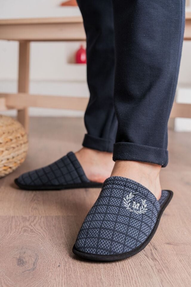 3'lü Kışlık Ev Terliği Kışlık Deri Terlik Misafir Terliği Çeyiz Bohça Terliği