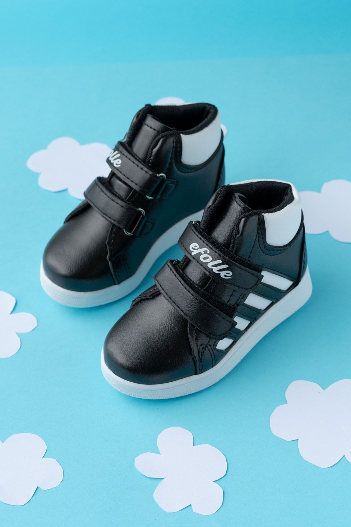 Kids Unisex Çocuk Bot / Bootie SİYAH-BEYAZ - 28