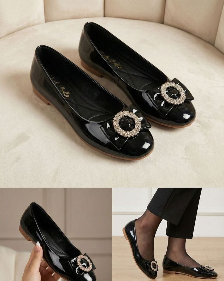 Kadın Günlük Rahat Güneş Aksesuarlı Kadın Babet RUGAN SİYAH - 37