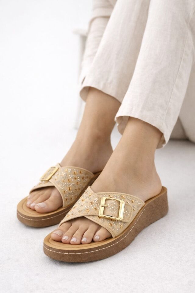 Ultra Konfor Kadın Terliği İçi Pedli, Ortopedik, Yumuşak Taban