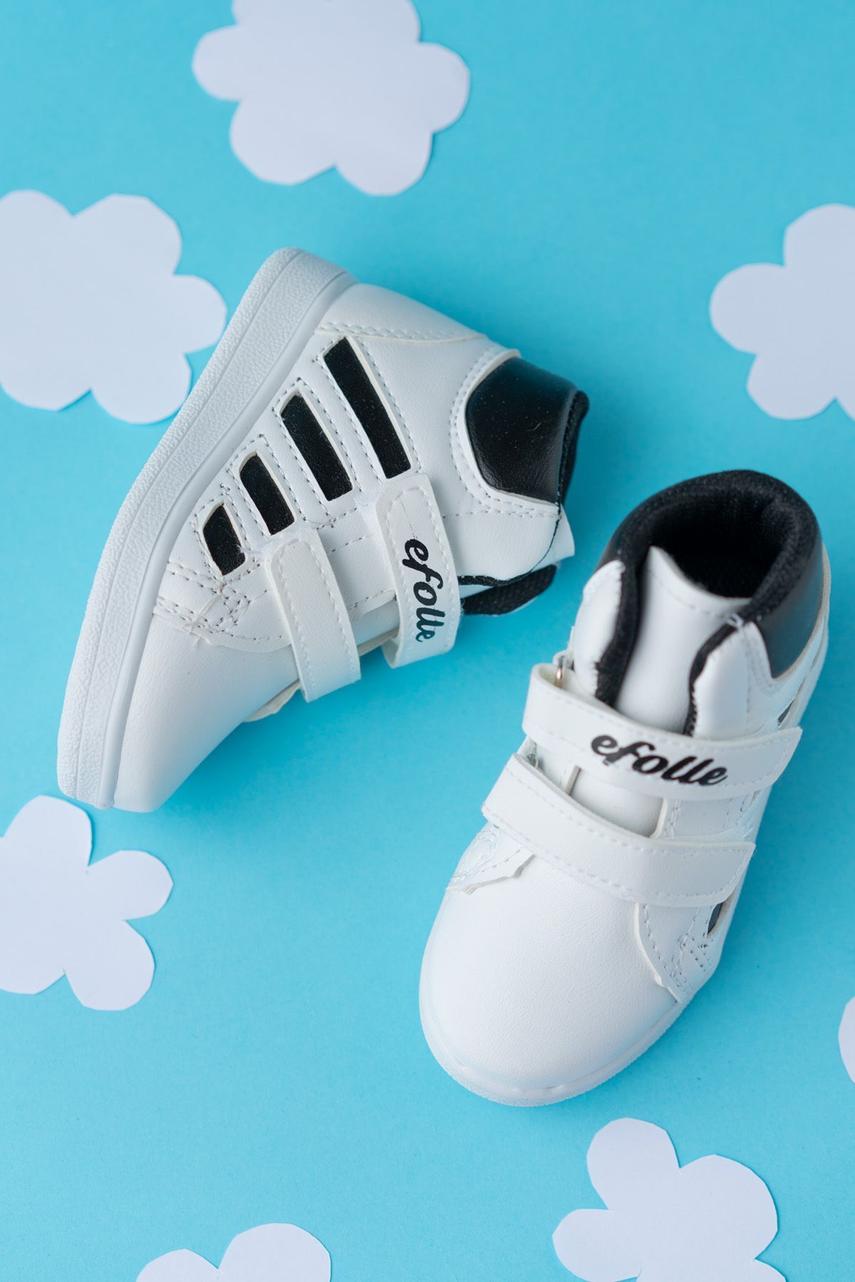 Kids Unisex Çocuk Bot / Bootie BEYAZ-SİYAH - 31