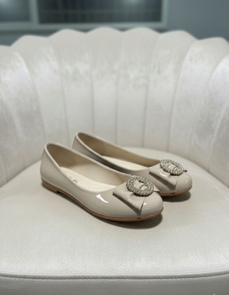 Kadın Günlük Rahat Güneş Aksesuarlı Kadın Babet RUGAN VİZON - 38