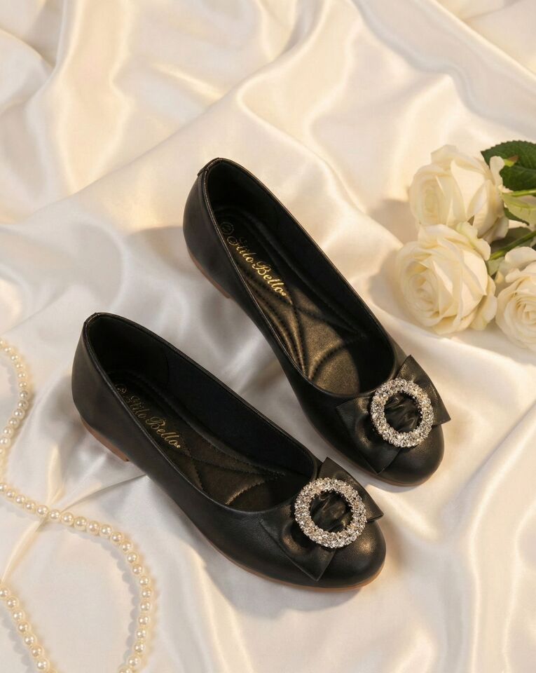 Kadın Günlük Rahat Güneş Aksesuarlı Kadın Babet MAT SİYAH - 37