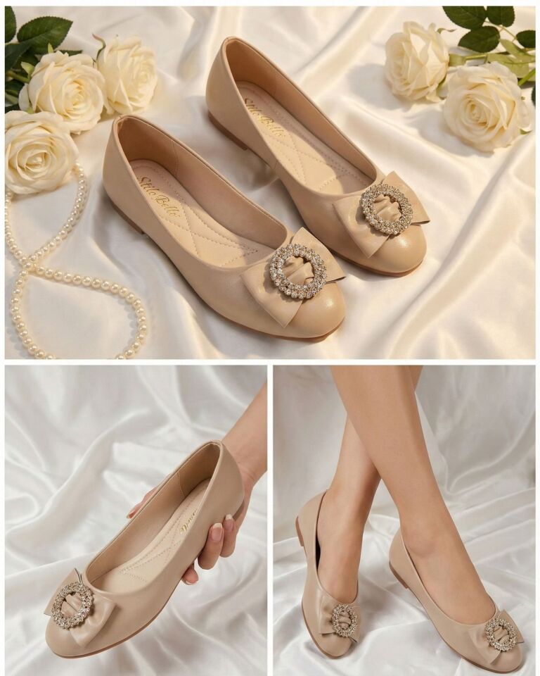 Kadın Günlük Rahat Güneş Aksesuarlı Kadın Babet MAT VİZON - 37