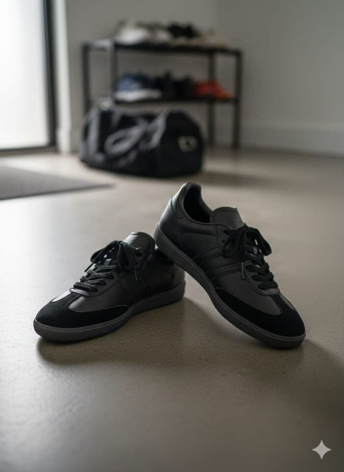 Unisex Spor Ayakkabı Günlük Casual Sneakers SİYAH-SİYAH - 39