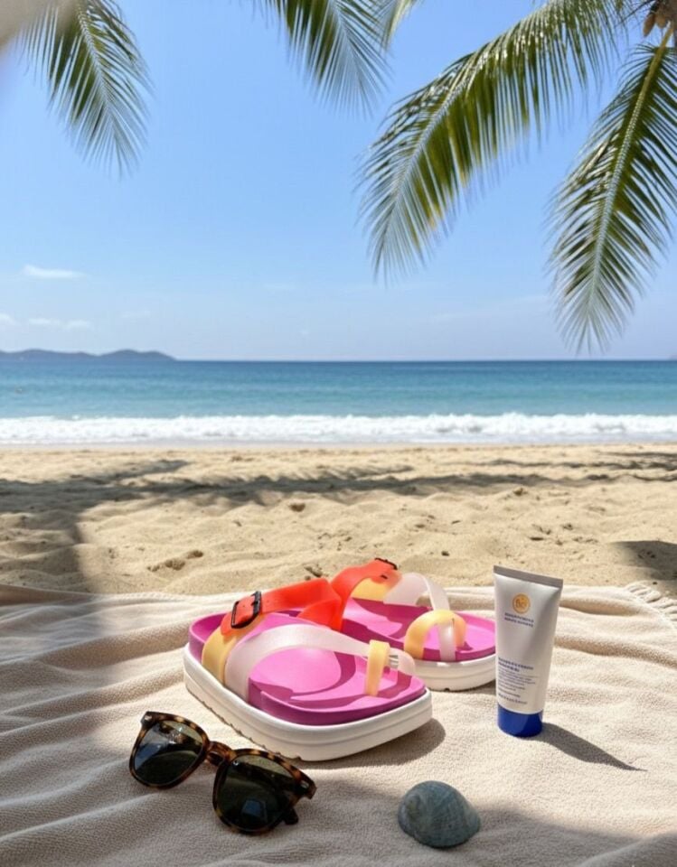 Kadın Rengarenk Kaydırmaz Taban Esnek ve Rahat Plaj Havuz Deniz Ev Bahçe Parmak Arası Terlik Kadın Rengarenk Kaydırmaz Taban Esnek ve Rahat Plaj Havuz Deniz Ev Bahçe Parmak Arası Terlik