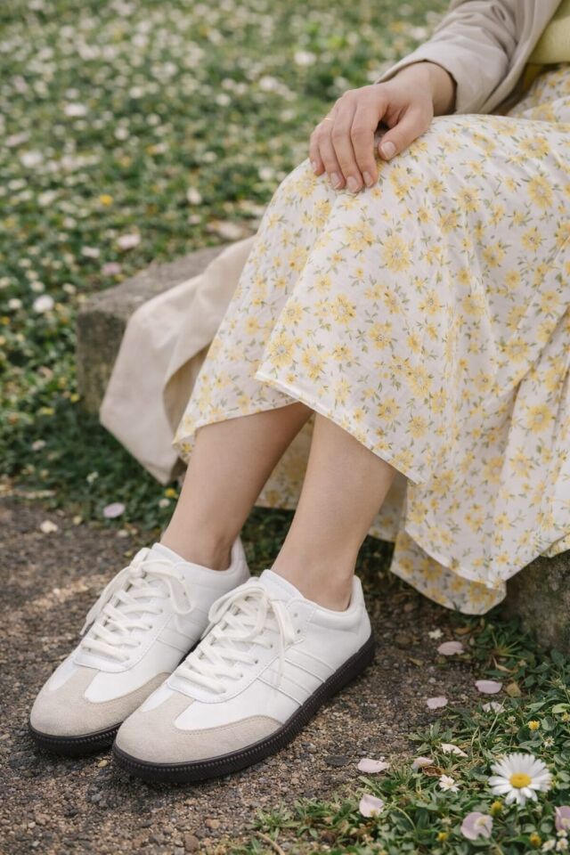 Unisex Spor Ayakkabı Günlük Casual Sneakers BEYAZ-BEYAZ - 38