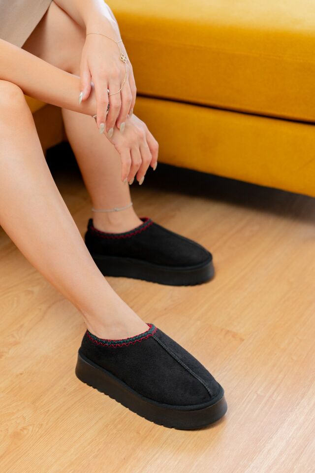 Kadın Bot Kadın Ayakkabı Içi Kürklü Kısa Bot Modeli