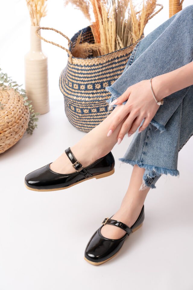 STL-108 Tokalı Babet Günlük Kadın Ayakkabı Ev Babeti