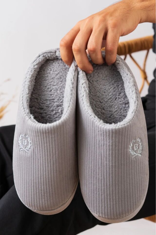 2' Li Paket Önü Kapalı Terlik Ev Terliği Çeyiz Bohça Seti İKİLİ TEKSAS - 45