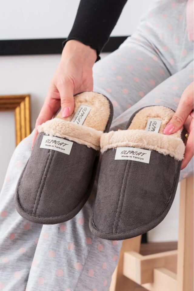 2' Li Paket Önü Kapalı Terlik Ev Terliği Çeyiz Bohça Seti İKİLİ SLİPCAT TERLİK - 39