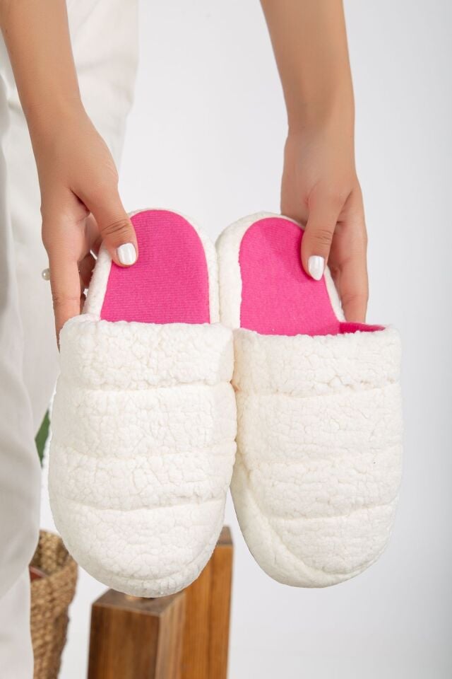 2' Li Paket Önü Kapalı Terlik Ev Terliği Çeyiz Bohça Seti İKİLİ ARİZONA - 39